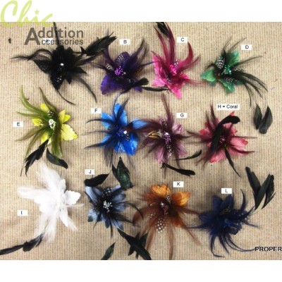 Feather Clips 03333